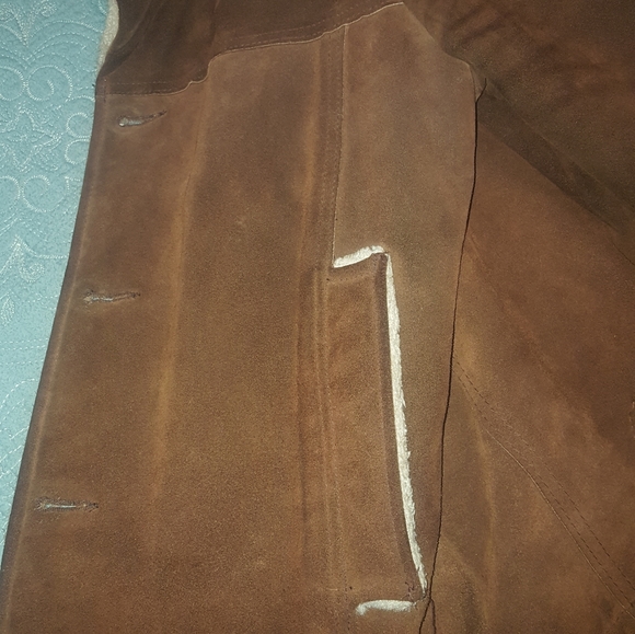 Vintage Montgomery Wards cowhide leather jacket! - Picture 4 of 8